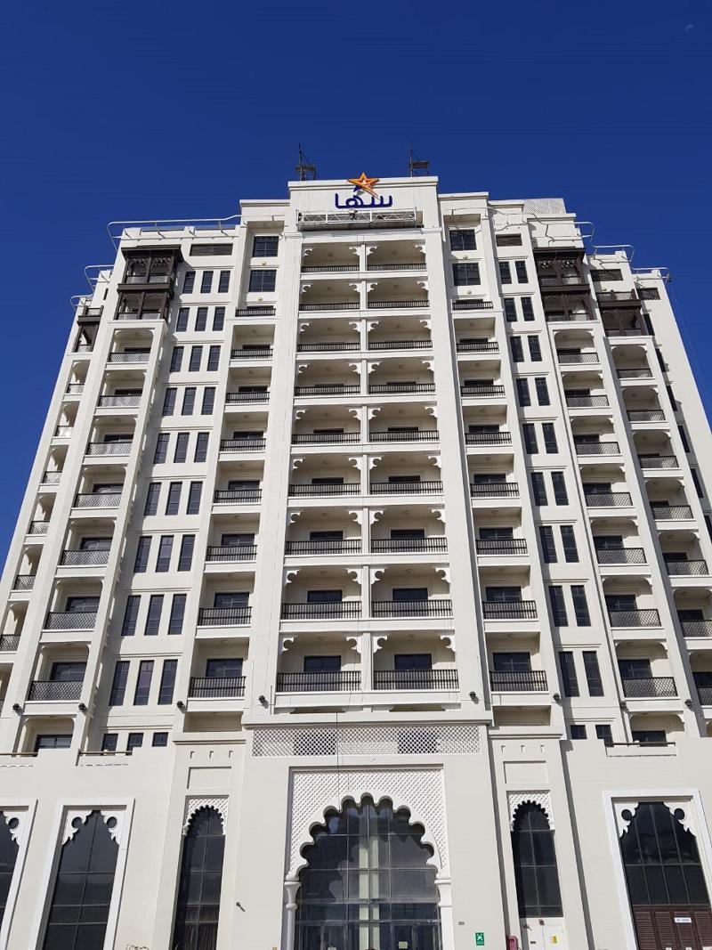 Suha Creek Hotel Apartments Dubai Exterior foto