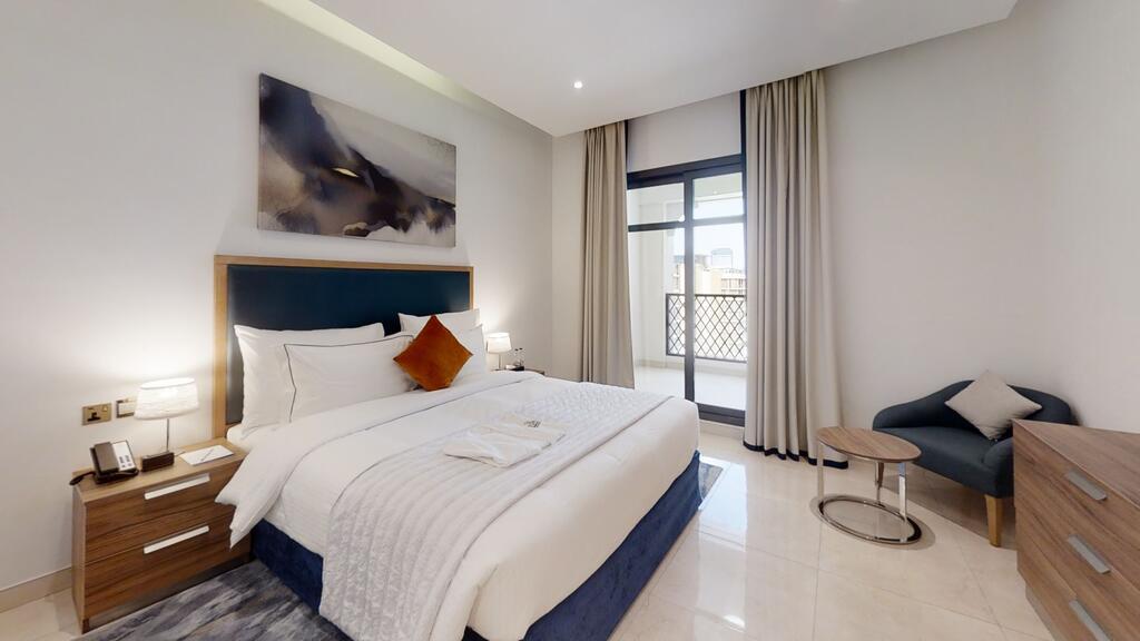 Suha Creek Hotel Apartments Dubai Exterior foto